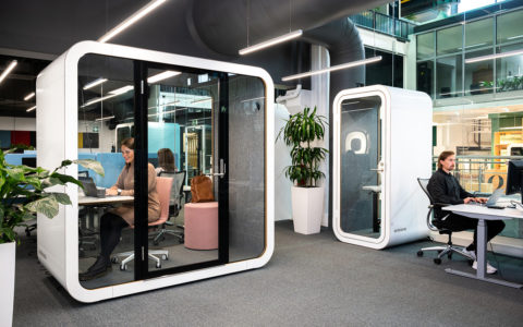 Can soundproof pods replace office dividers and partitions?