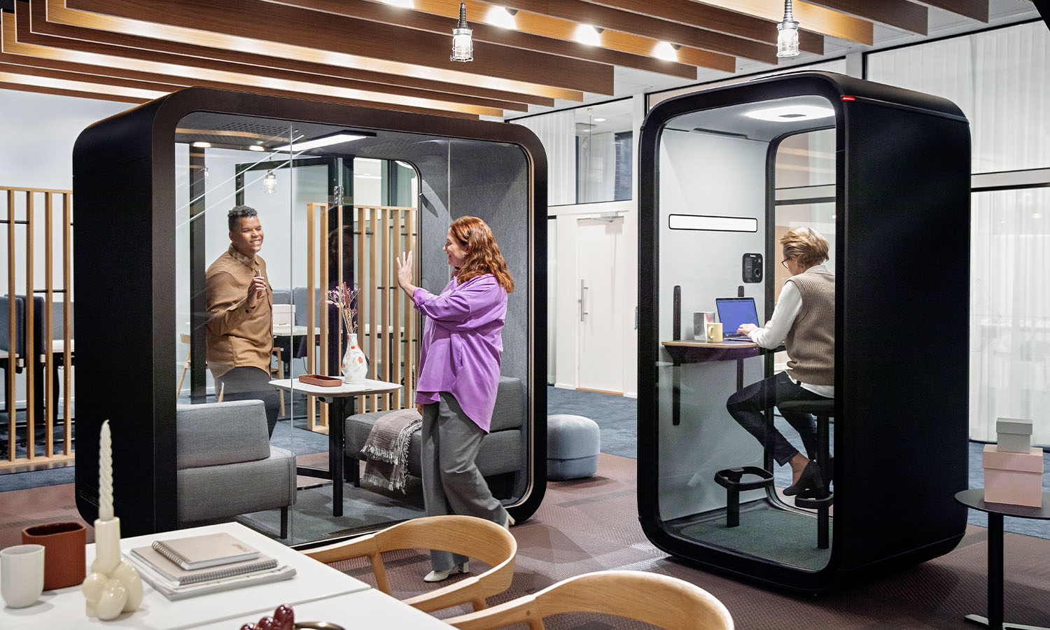 Soundproof Office Pods & Booths for individuals and teams